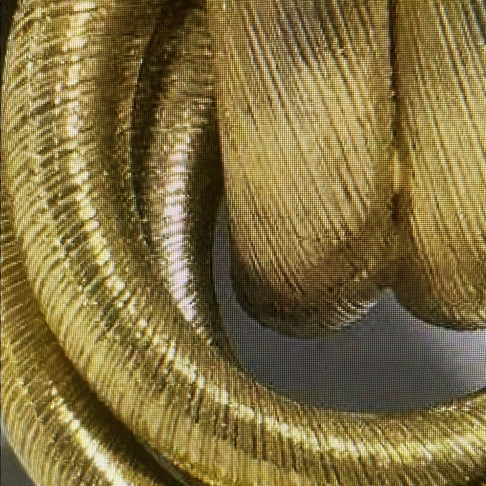 Givenchy Brushed Gold Interlocking Knot Clip-On E… - image 8